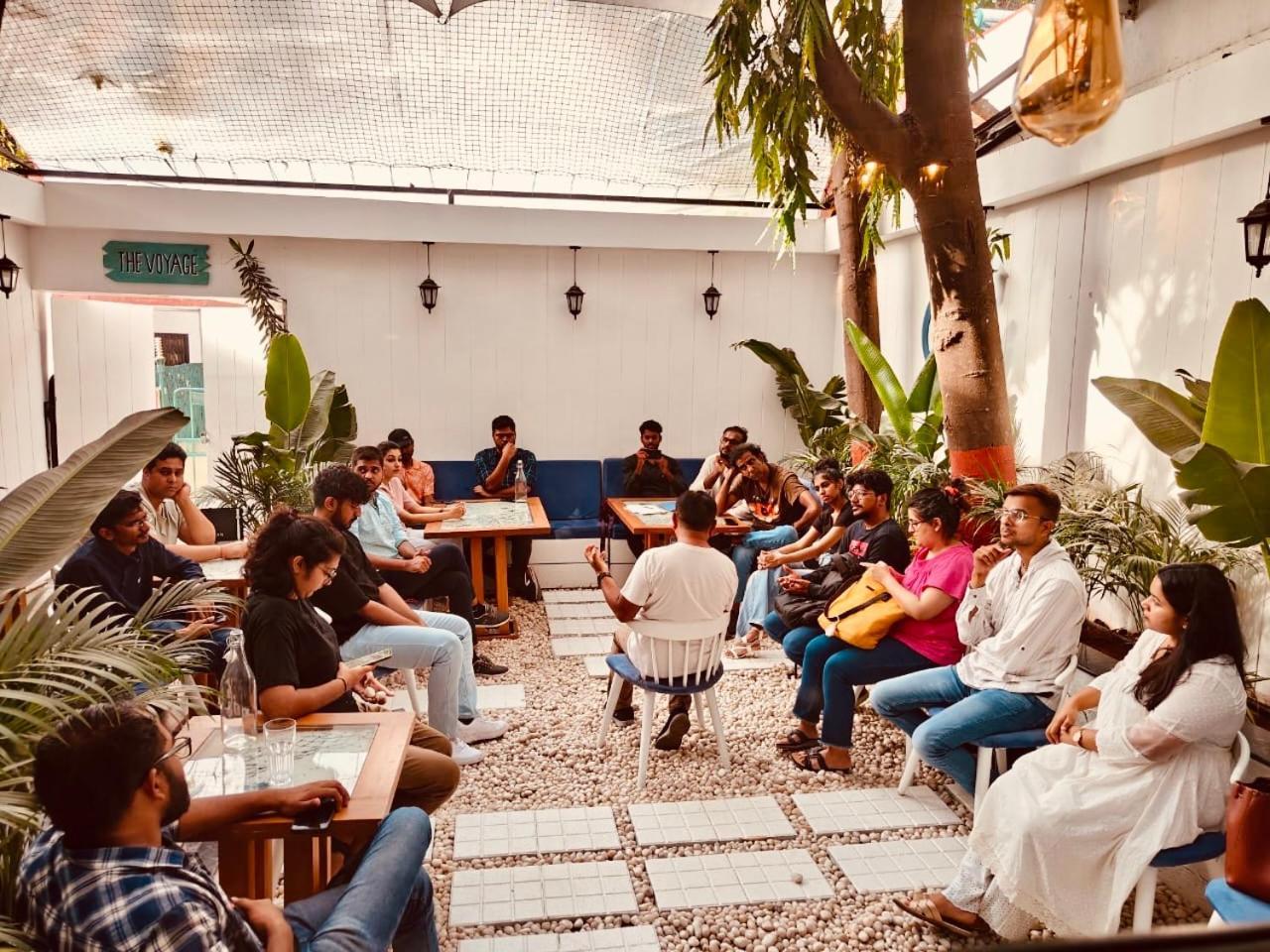 The Voyage - Cafe Hostel Cowork Pune Eksteriør billede