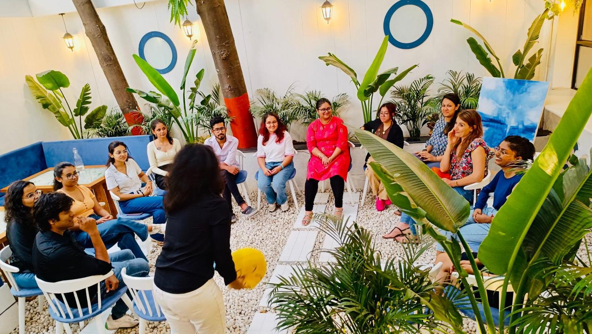 The Voyage - Cafe Hostel Cowork Pune Eksteriør billede
