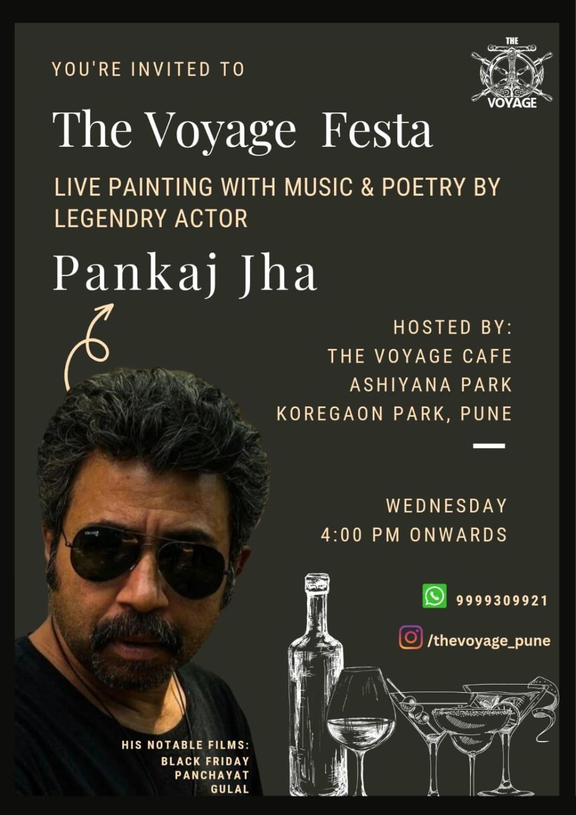 The Voyage - Cafe Hostel Cowork Pune Eksteriør billede